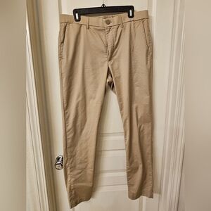 Men's Banana Republic Tan Core Temp Pants